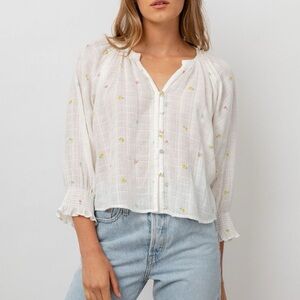 Rails cropped blouse